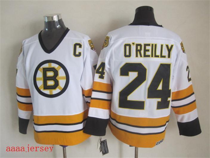 Boston Bruins retro ice hockey jersey M-3XL 波士顿棕熊队复古冰球服 1