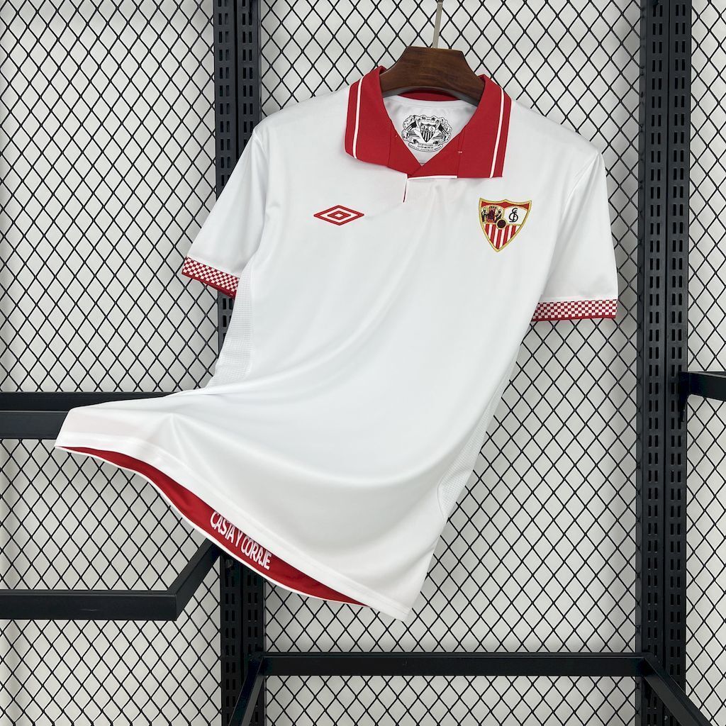 12-13 Sevilla Home Retro Kit Vintage Shirt AAAAJersey Supplier Yupoo