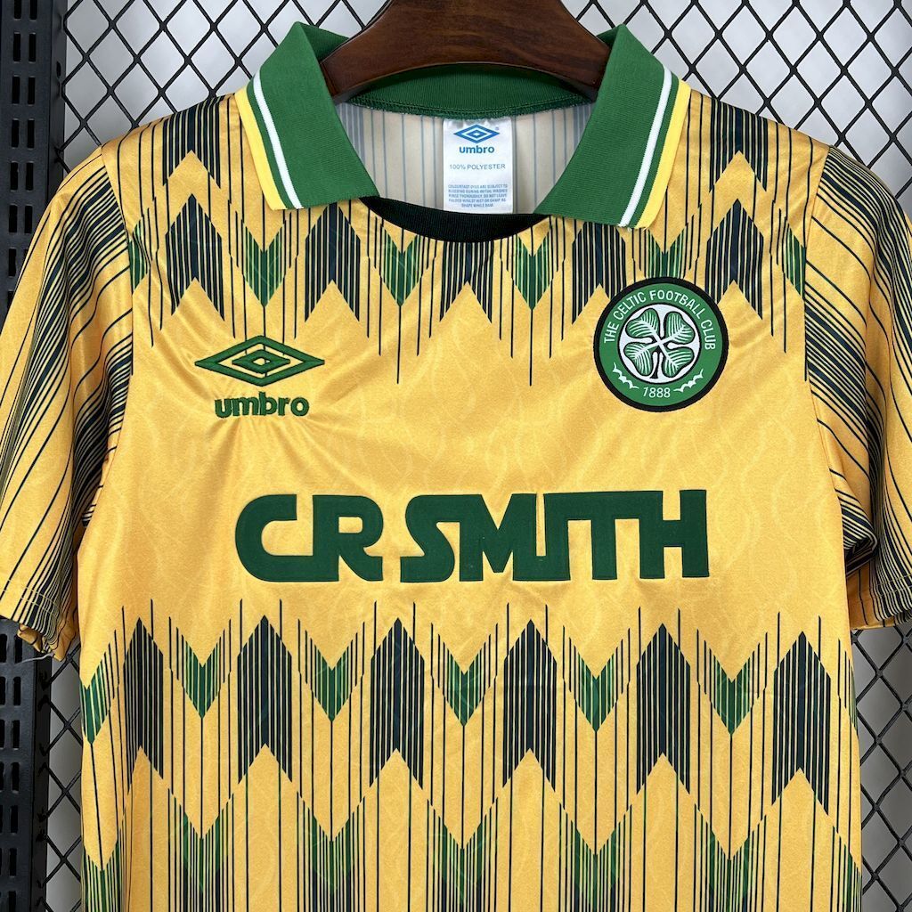 89-91 Celtic Away Retro Kit Vintage Shirt AAAAJersey Supplier Yupoo 3