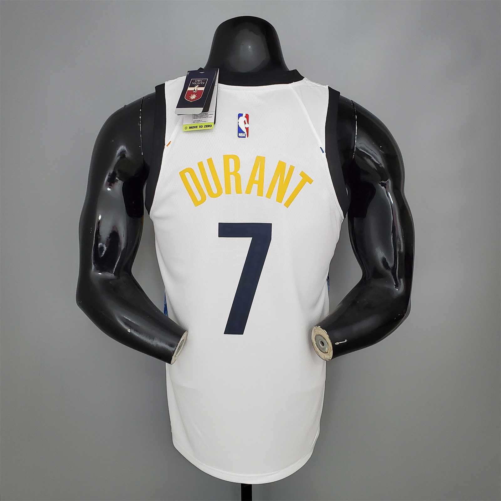 DURANT#7 Brooklyn Nets graffiti white 1