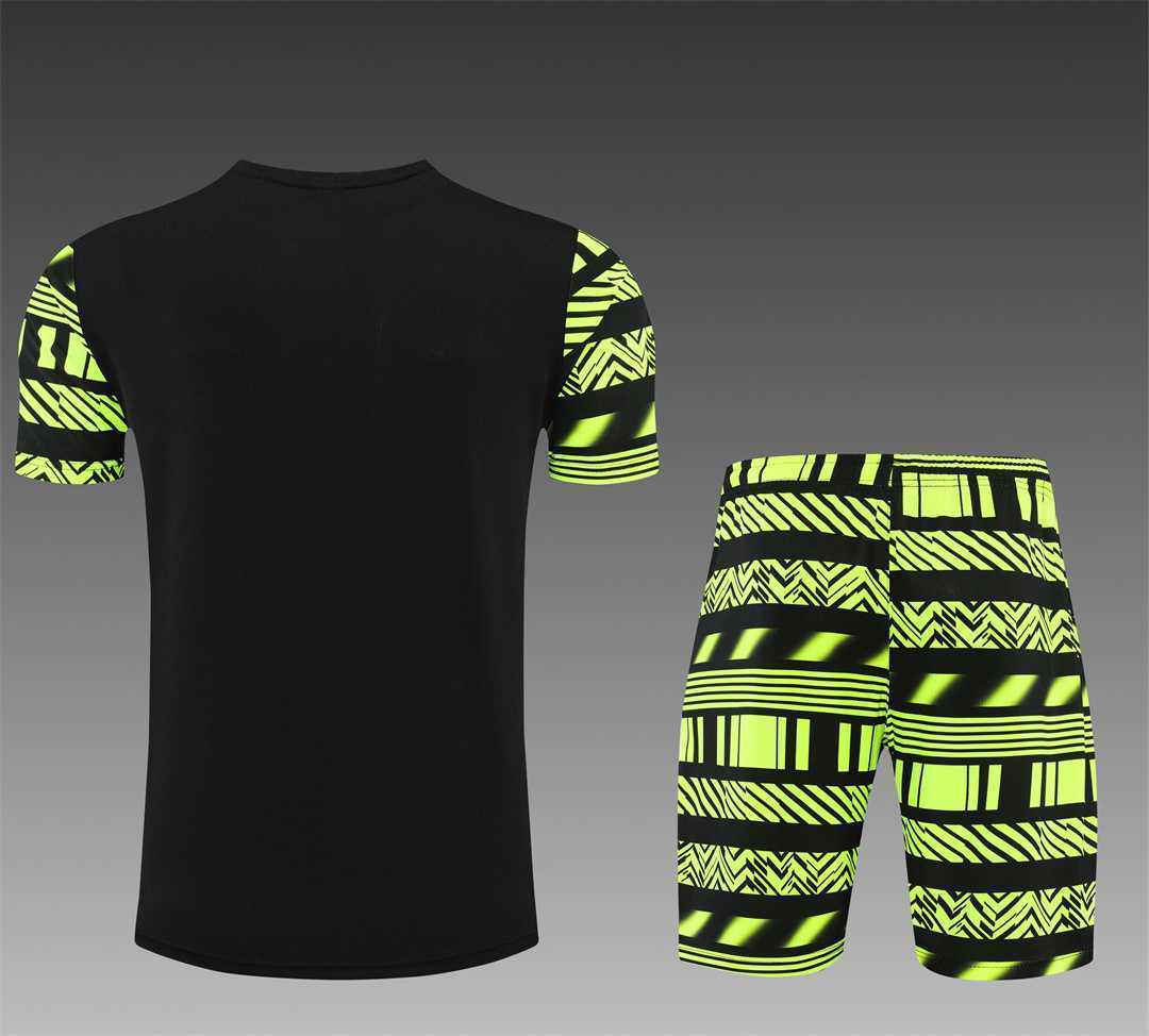 22-23 Dortmund Training Suit Short Sleeve Kit Black 5