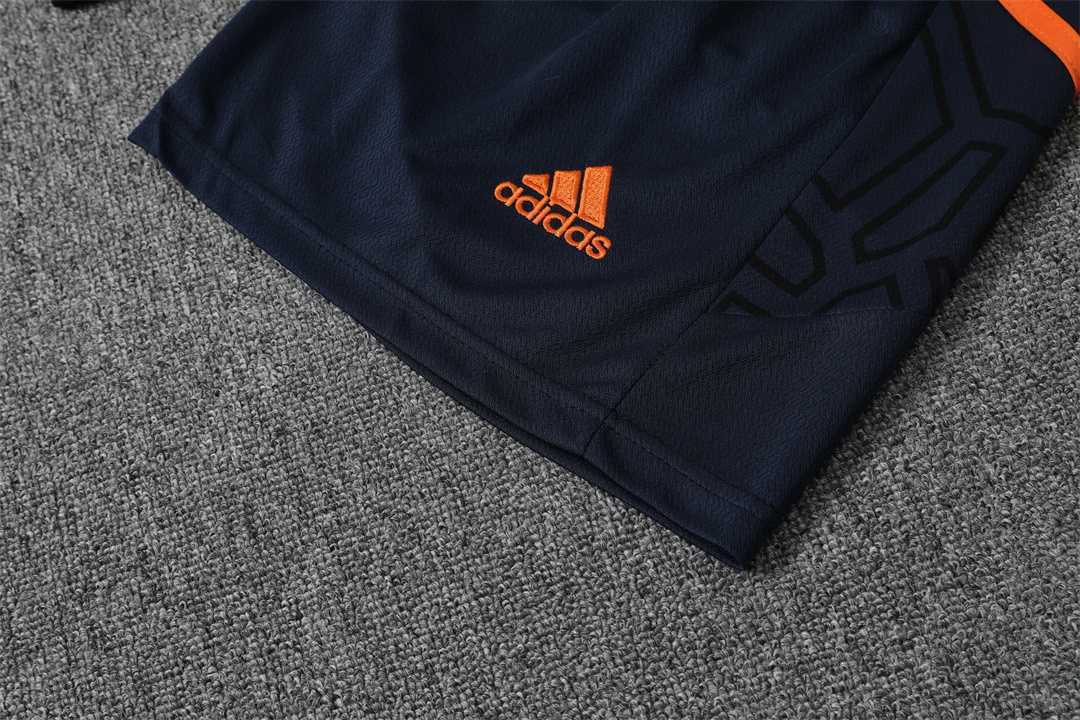 2223 Manchester United Training Suit Short Sleeve Kit Blue 17