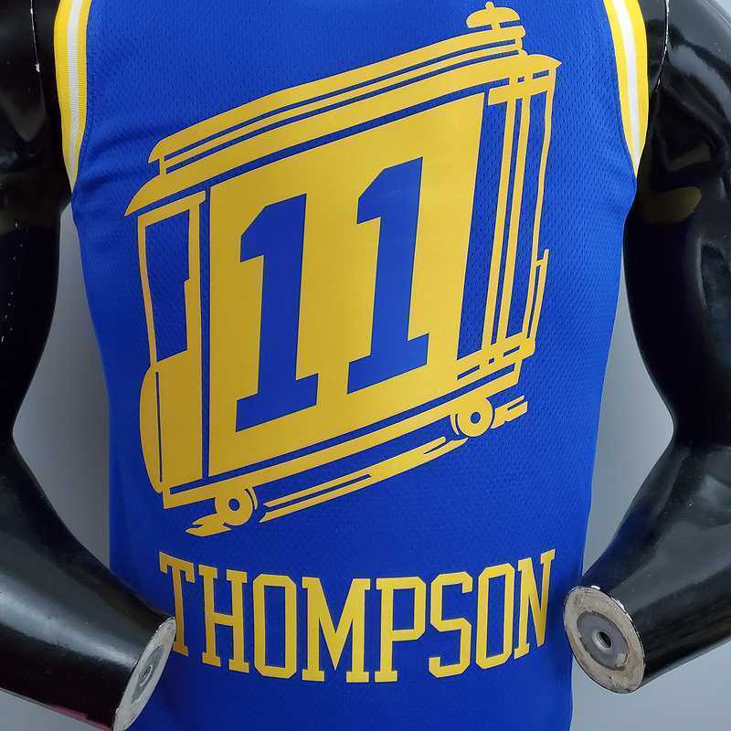 Tram version THOMPSON#11 Golden State Warriors blue 3