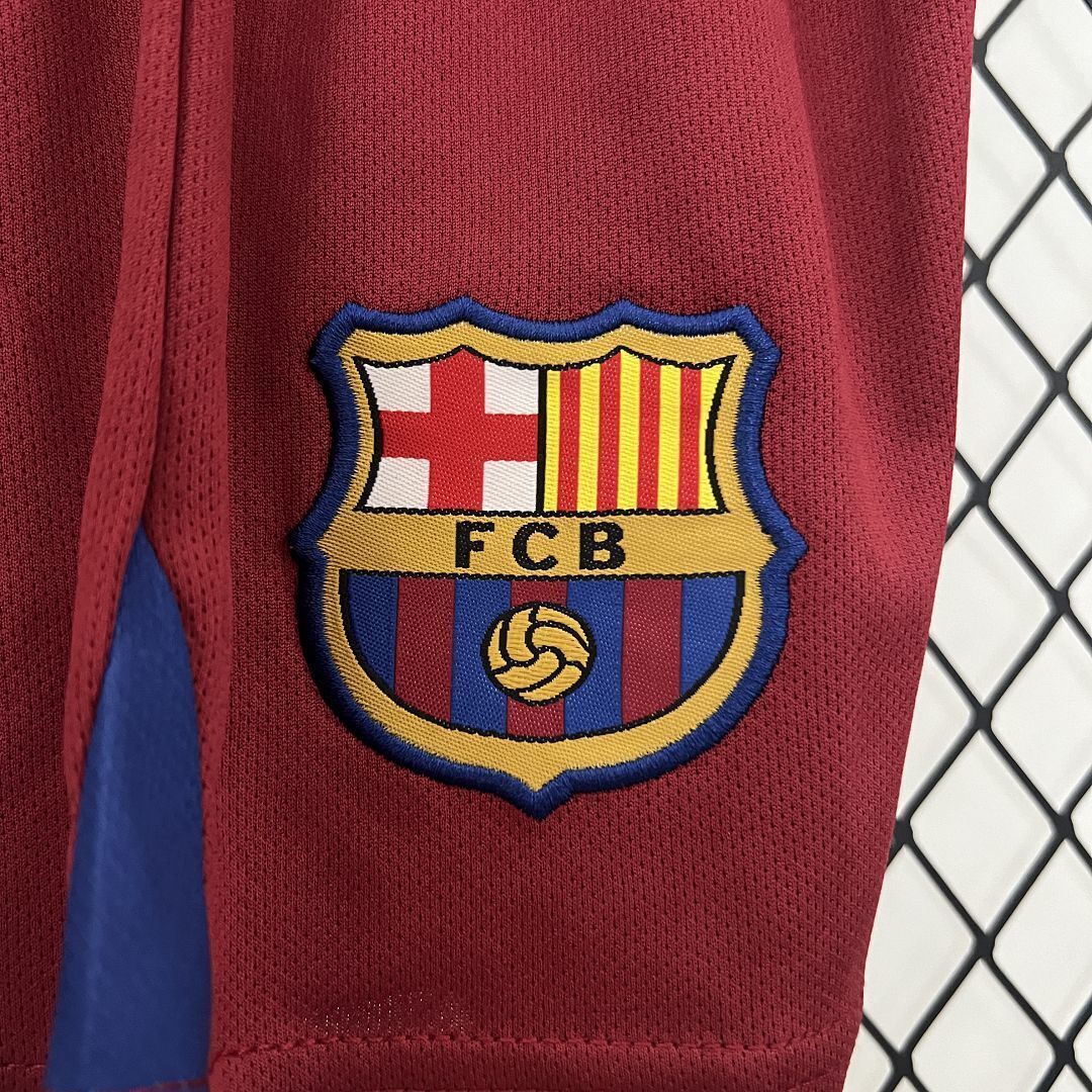 05-06 Barcelona Home Retro Kids Kits Football Jerseys Yupoo 7