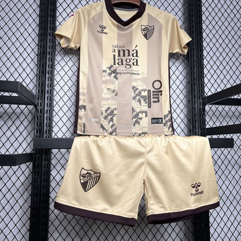 24-25 Malaga Third Away Kid Kits Youth Apparels Football AAAAJersey Yupoo 4