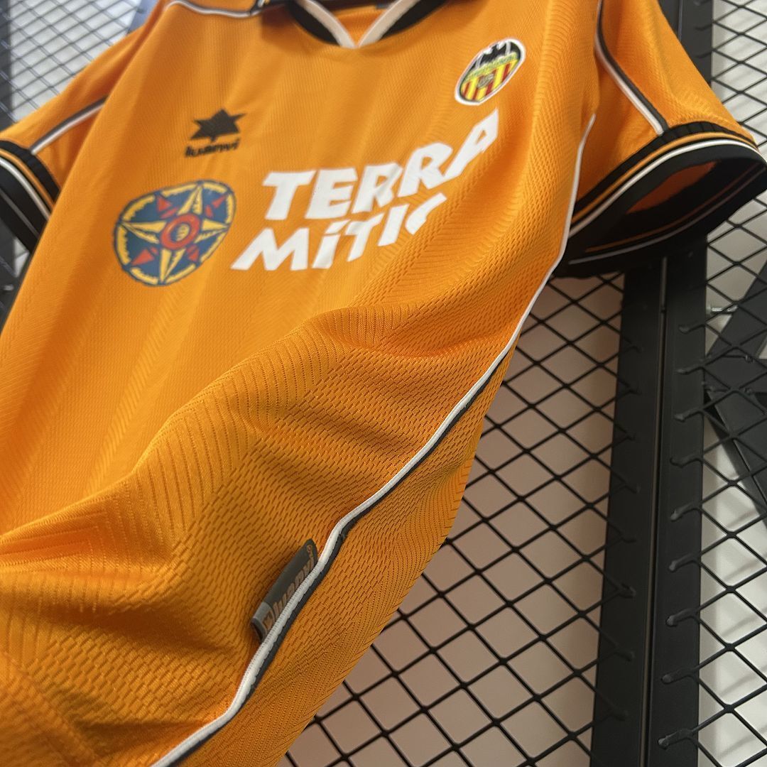 99-00 Valencia Away Retro Kit Vintage Shirt AAAAJersey Dropship Yupoo 6