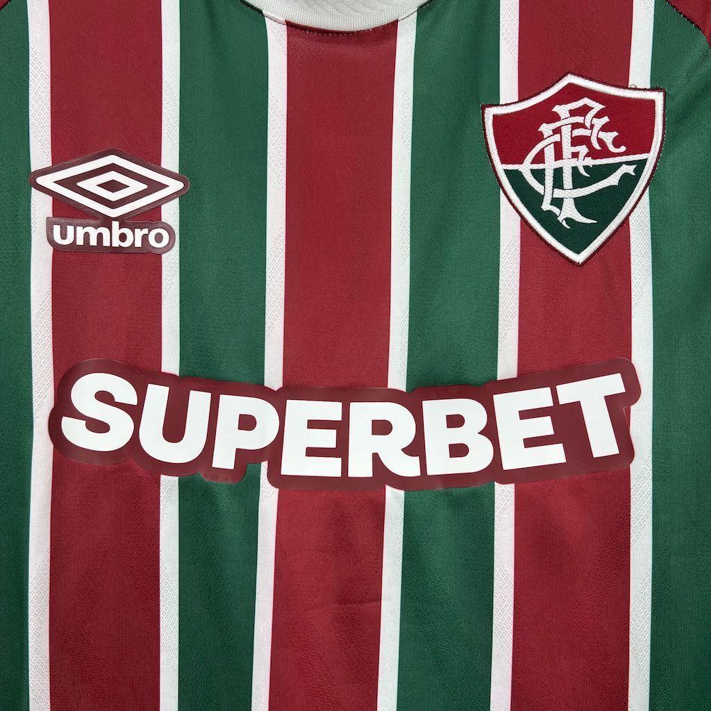 25-26 Fluminense Home Long Sleeve Kit Soccer T-Shirt AAAAJersey Wholesale Yupoo 4