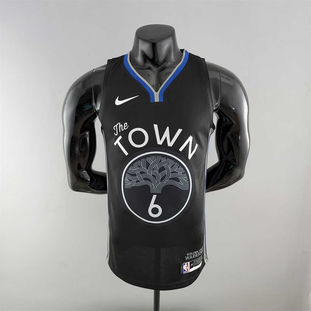 2020 YOUNG #6 Warriors City Edition Black and Grey NBA Jersey