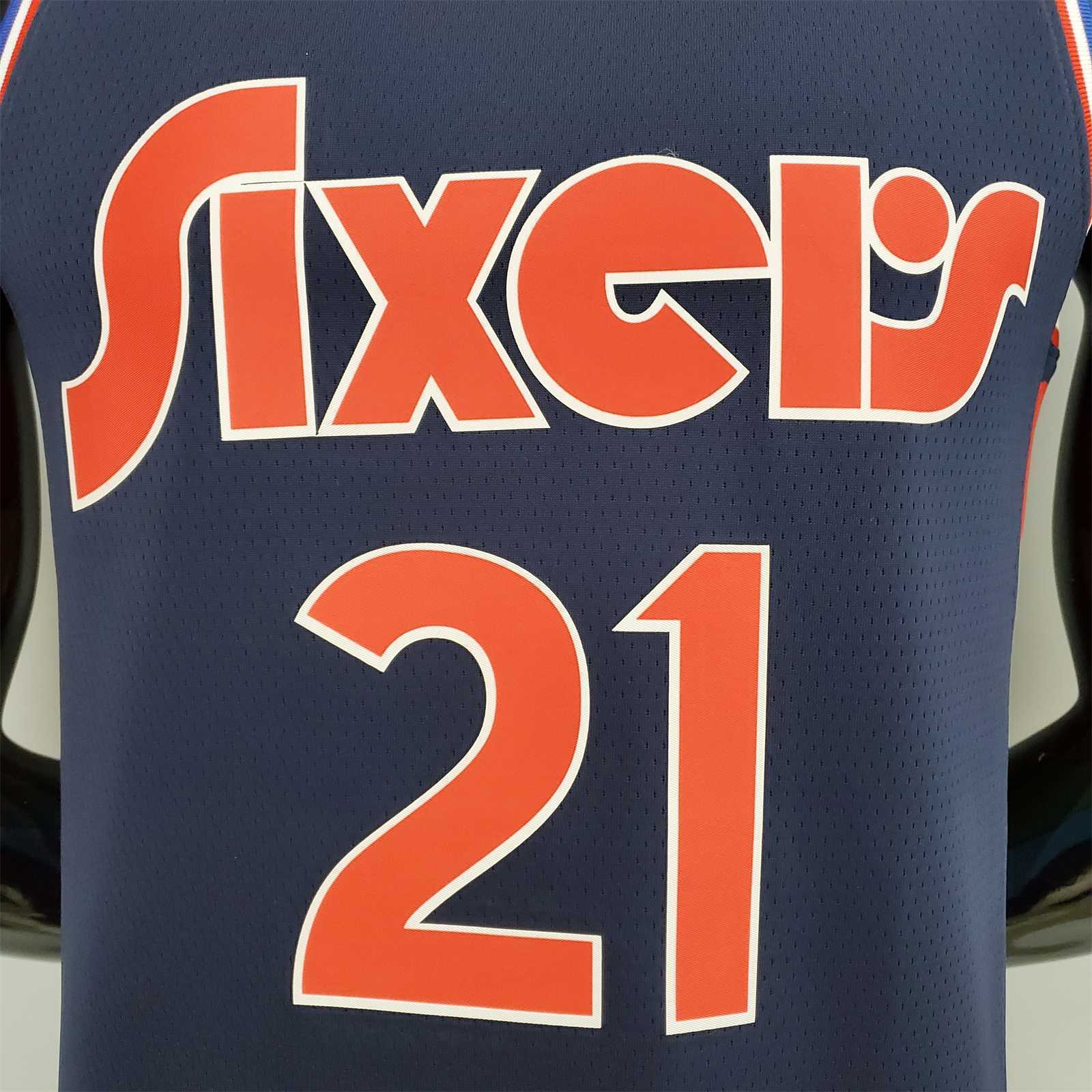 2022 Embiid #21 76ers Royal Blue 8