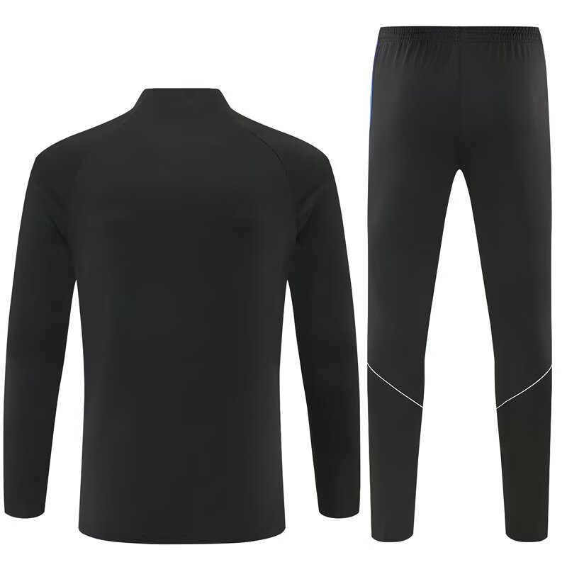 26-27 Atlético Madrid Mens Kit Black Half Pull Training Suit Yupoo 7 6