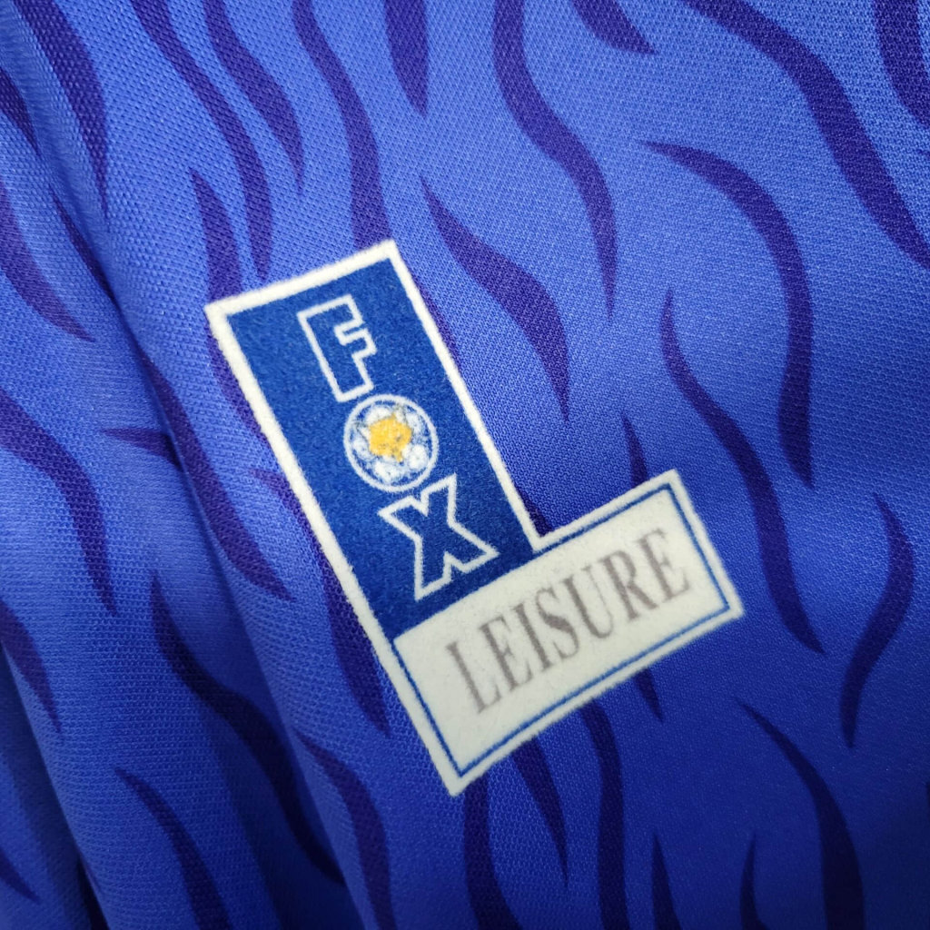 92-94 Retro Leicester City Home S-XXL Cheap Soccer Jerseys 1