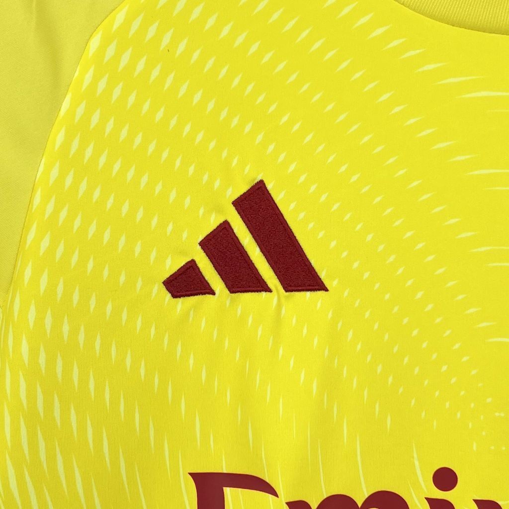 25-26 Arsenal Yellow Goalkeeper Shirt Football Uniform AAAAJersey Yupoo 3