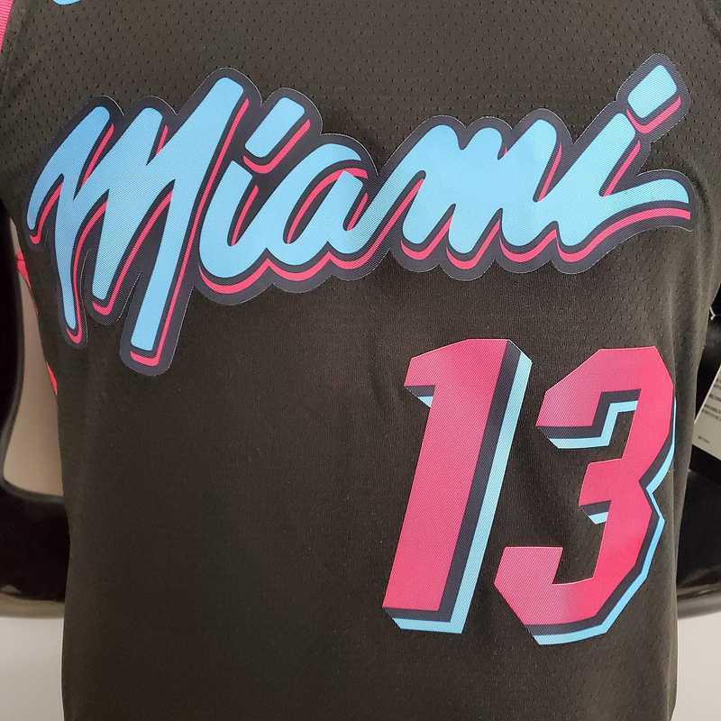 ADEBAYO#13 Miami Heat V-neck black 5