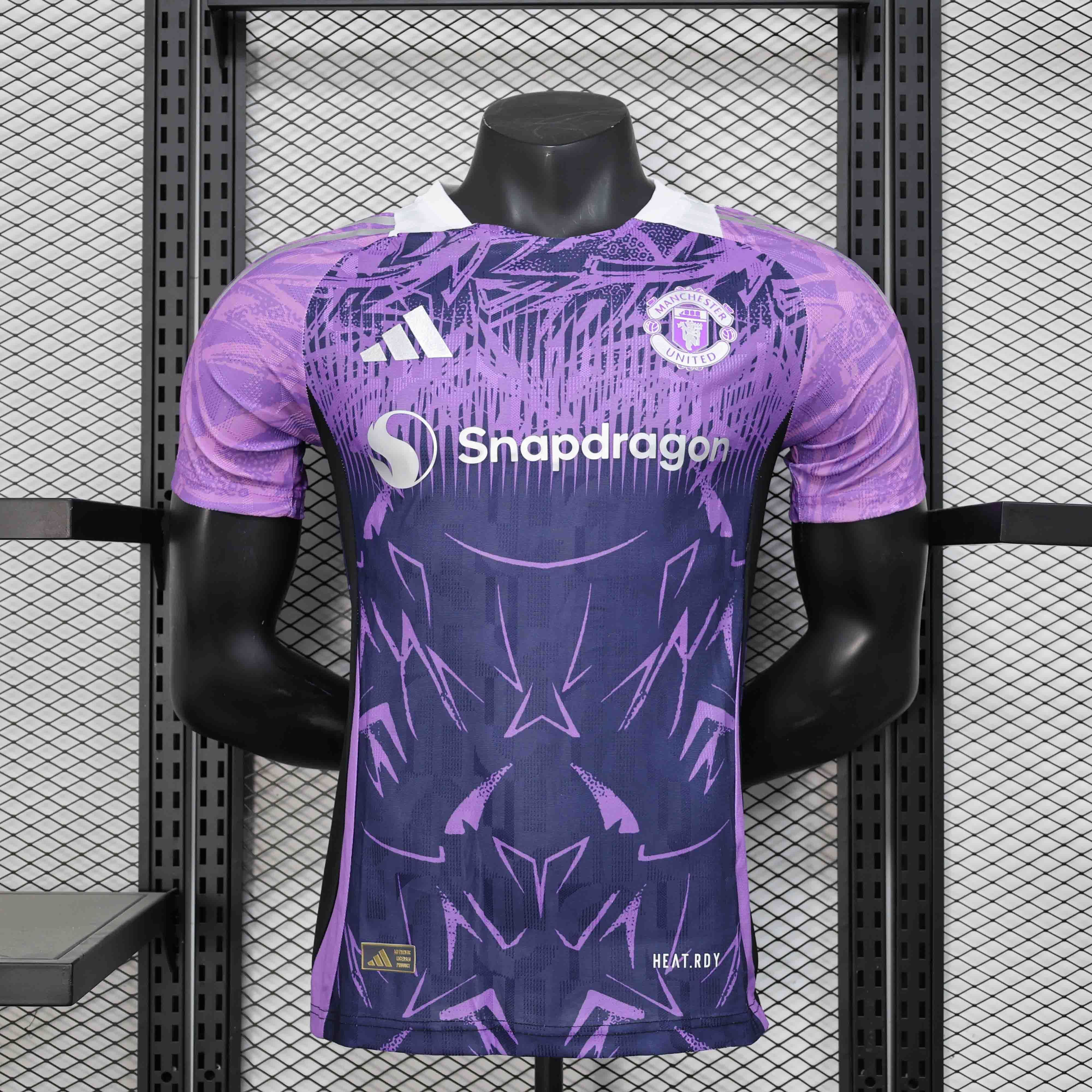 24-25 Manchester United Violet Mirage Special Edition Player Version Shirt AAAAJersey Supplier