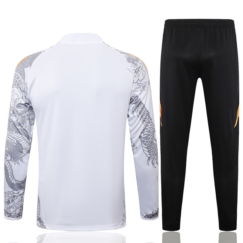 24-25 Real Madrid Long Sleeve Training Suit Football Shirts 2