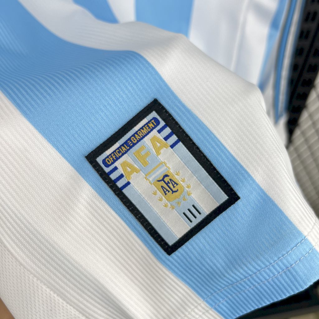 1998 Argentina Home Long Sleeve Retro Kit Vintage Shirt AAAAJersey Supplier Yupoo 2