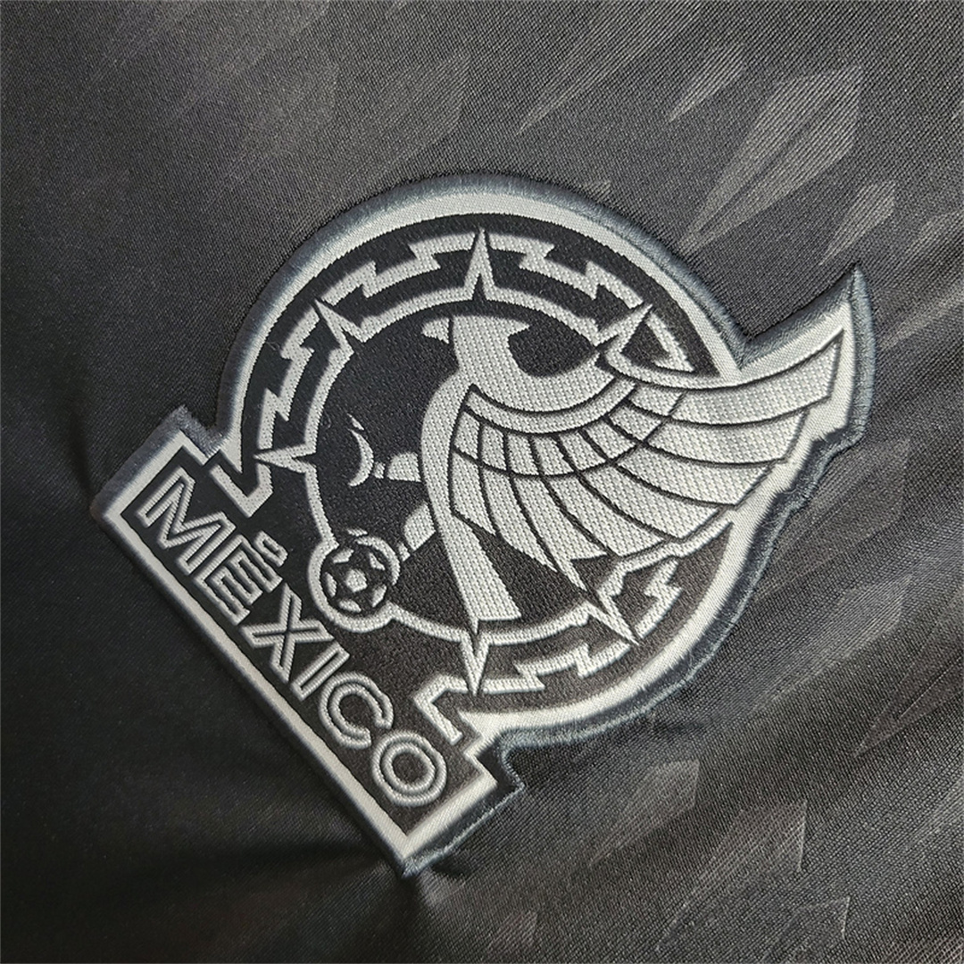 2023 Mexico Black Training Shirt 1