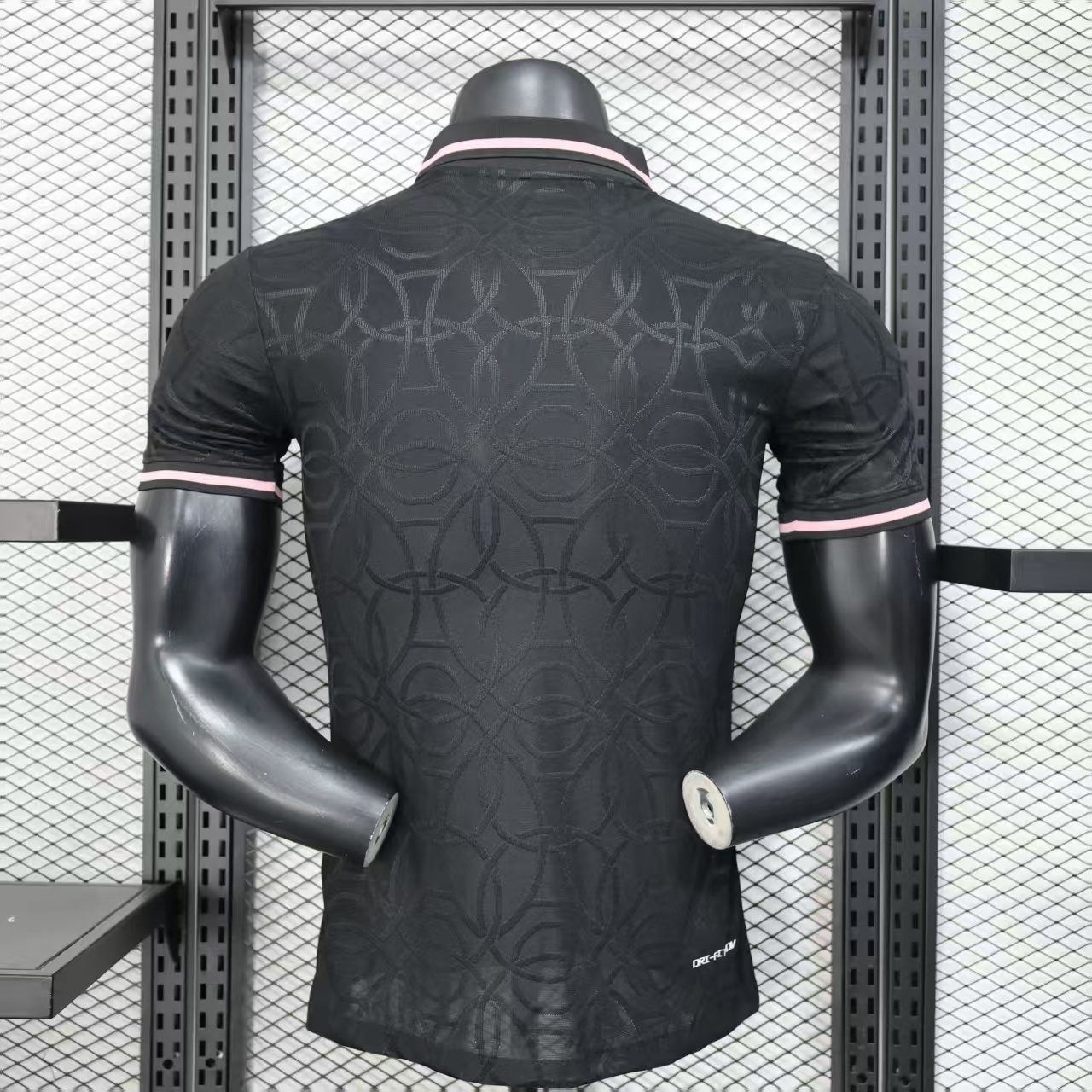 25-26 PSG Academy Pro Pre-Match Black Polo Player Version Shirt AAAAJersey Supplier Yupoo 2