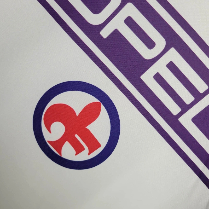 84-85 Fiorentina Away Retro Kit Vintage Shirt Football AAAAJersey Supplier 6