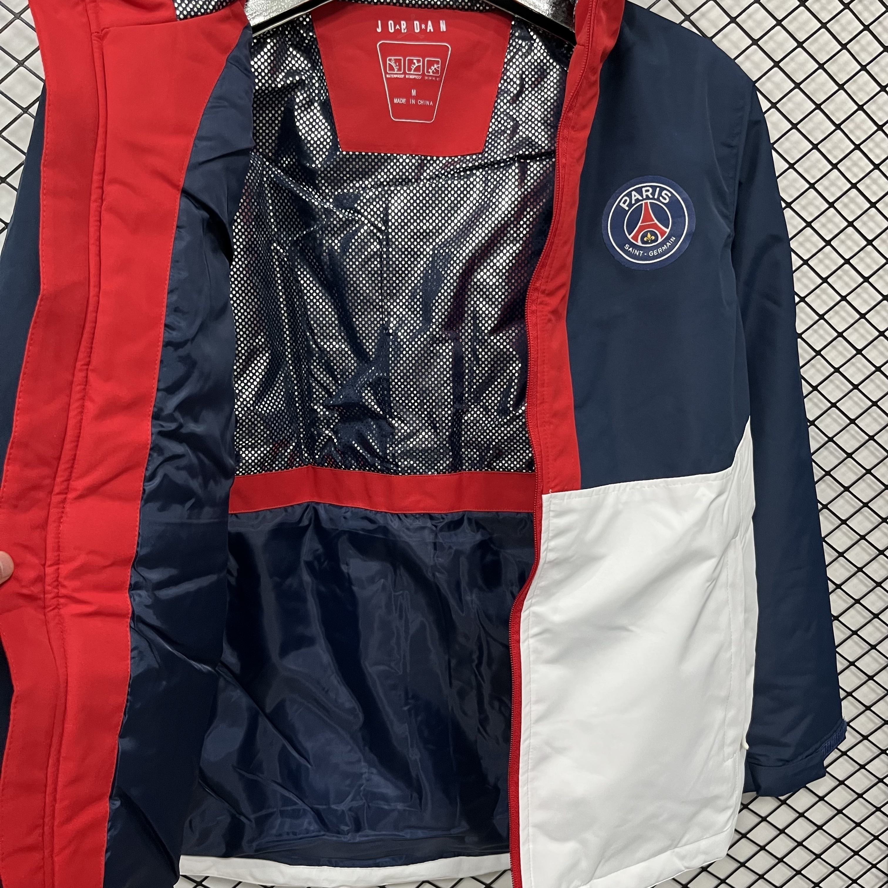 25-26 PSG Black hardshell jacket AAAAJersey Supply Yupoo 2