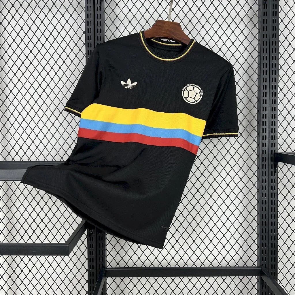 2024 Colombia 100th Centenary Anniversary Black Shirt AAAAJersey Supplier Yupoo