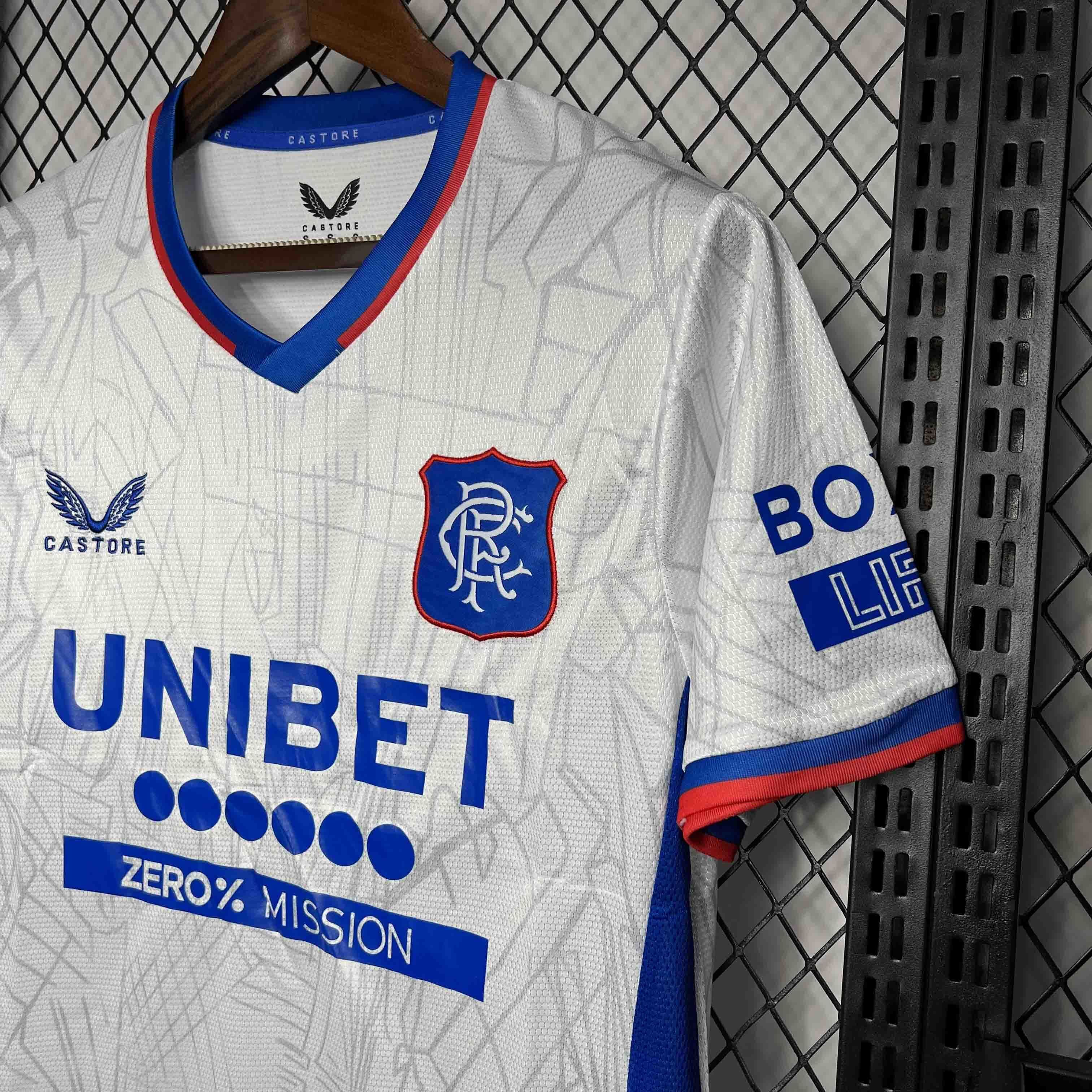 24-25 Rangers Away Kit Football Apparel AAAAJerseys Dropshipping Yupoo 4