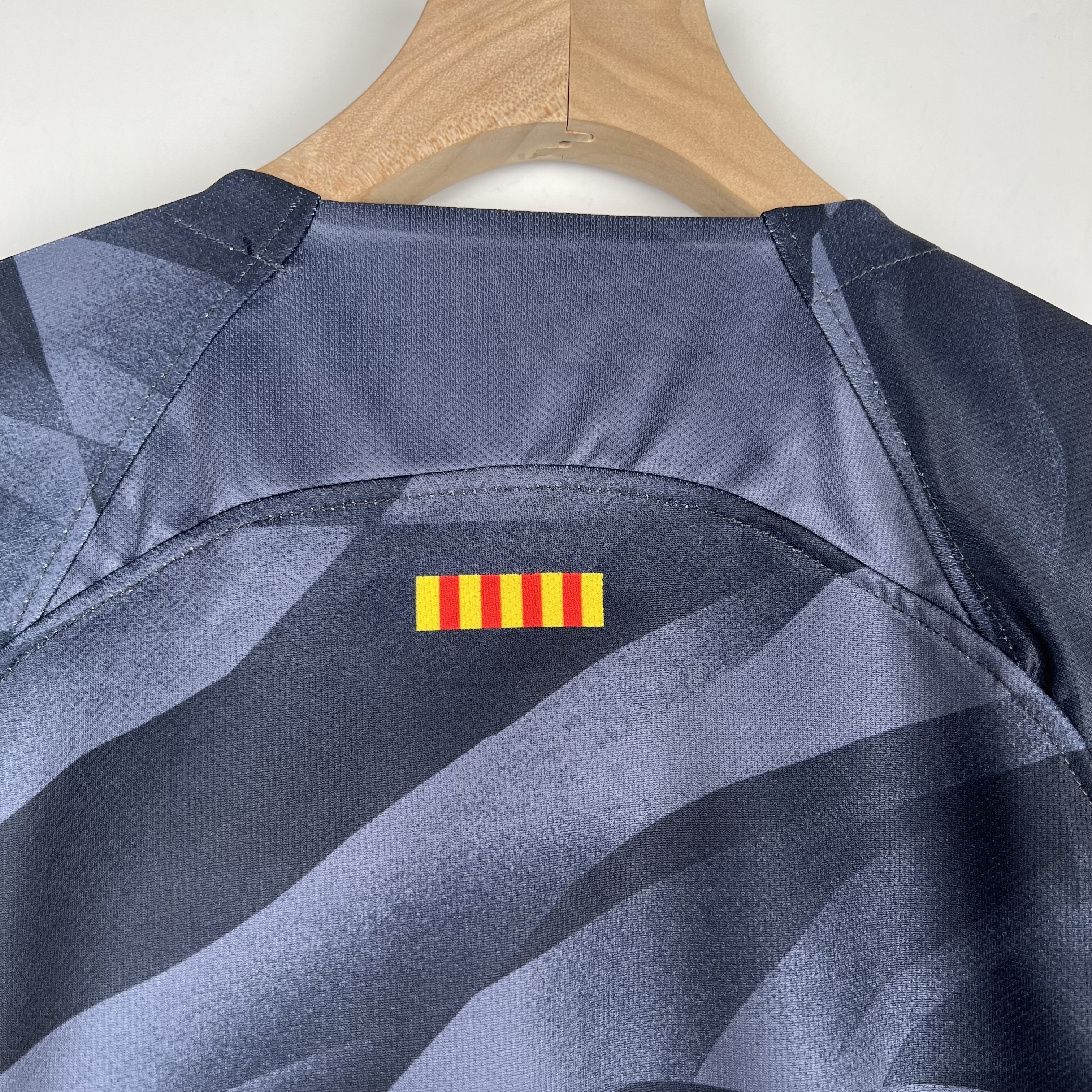 23-24 Kids Goalkeeper Barcelona Black Size 16-28 2