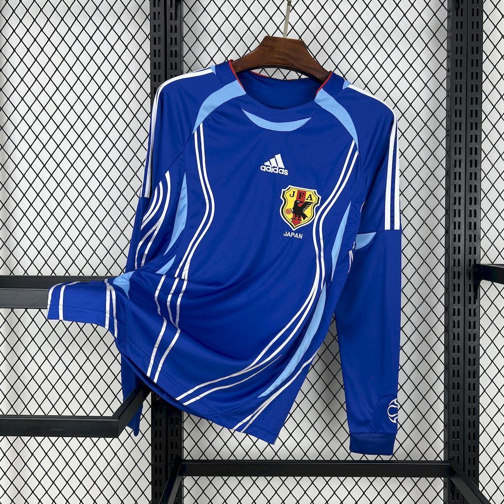 2006 Japan Home Retro Kit Long Sleeve Vintage Shirt AAAAJersey Supplier Yupoo