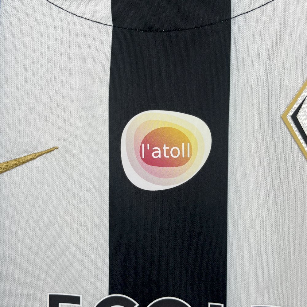 25-26 Angers Home ete Shirt Football Apparels Sino AAAAJersey Supply Yupoo 2
