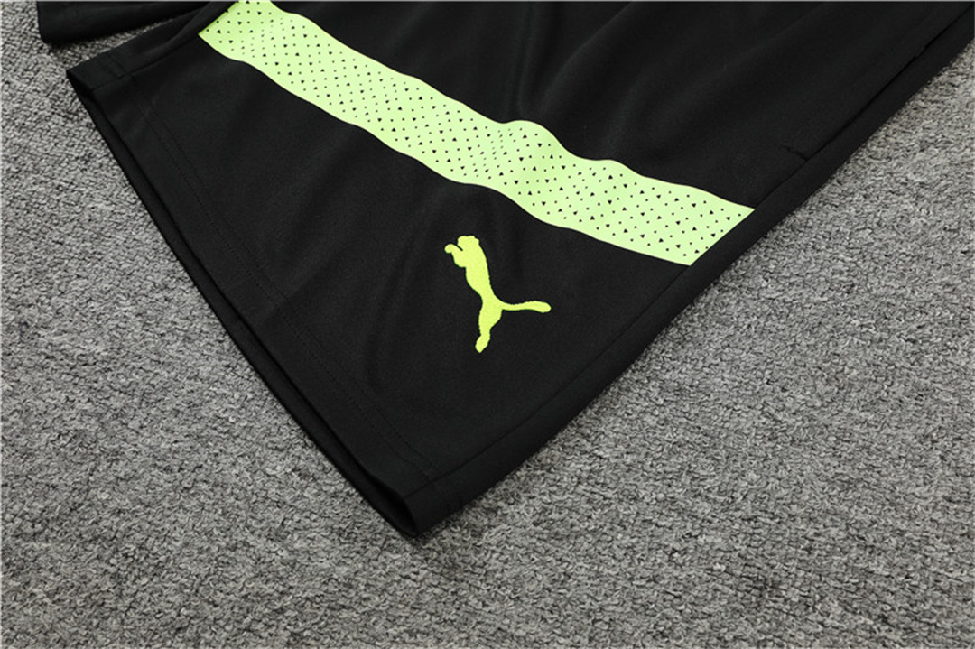 22-23 Manchester City Training Kit Black 12