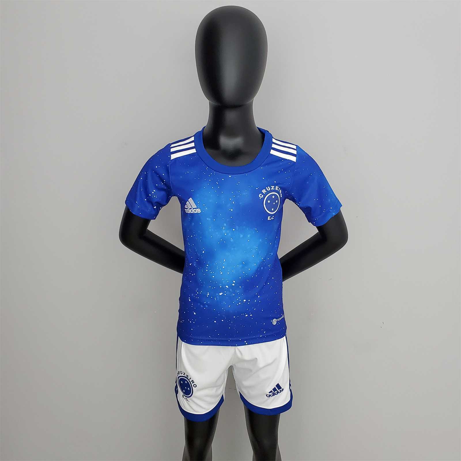 22-23 Cruzeiro home kids kit