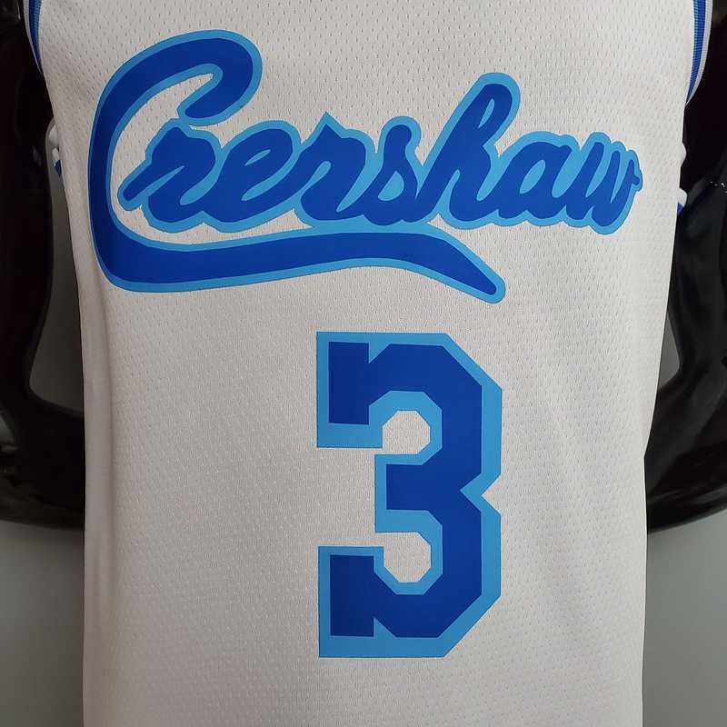 New DAVIS#3 Lakers white 7