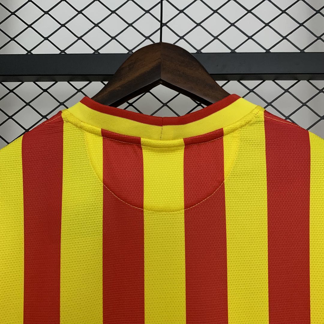 13-14 Barcelona Away Retro Kit Vintage Shirt AAAAJersey Wholesale Yupoo 3