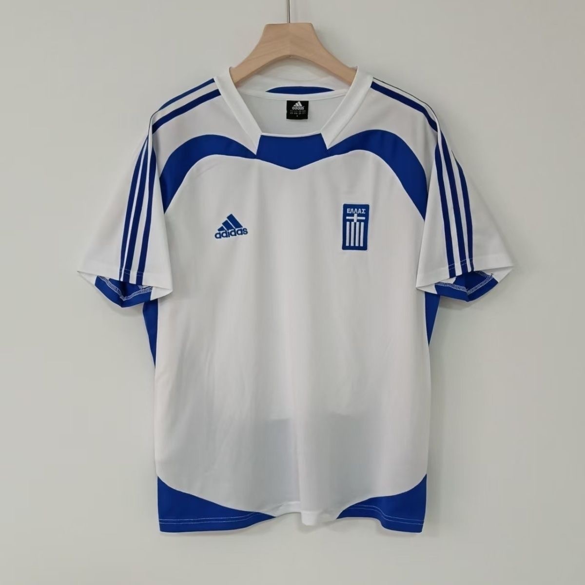 2004 Greece Away Retro Kit Vintage Shirt Sport AAAAJersey Supply Yupoo