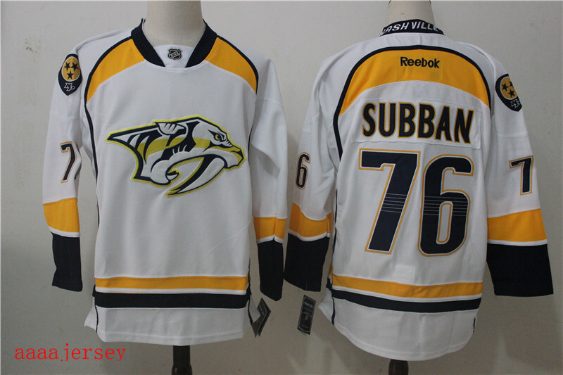 Nashville Predators ice hockey jersey M-3XL 纳什维尔掠夺者冰球服