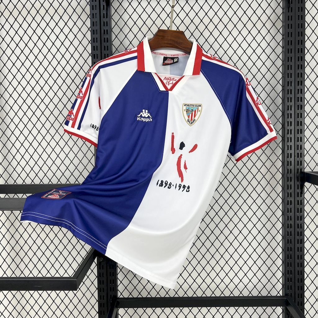 97-98 Bilbao Away Retro Kit Vintage Shirt AAAAJersey Supplier Yupoo