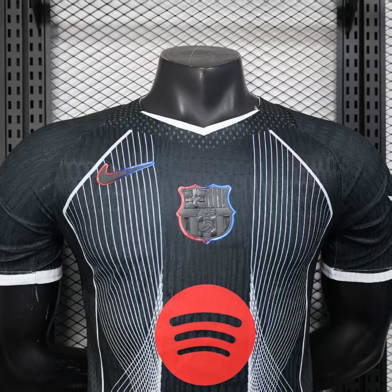 25-26 Barcelona Special Edition Black Kit Player Version Shirt AAAAJersey Yupoo 1