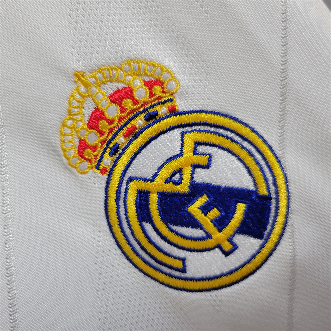 17-18 Real Madrid home white player version 7