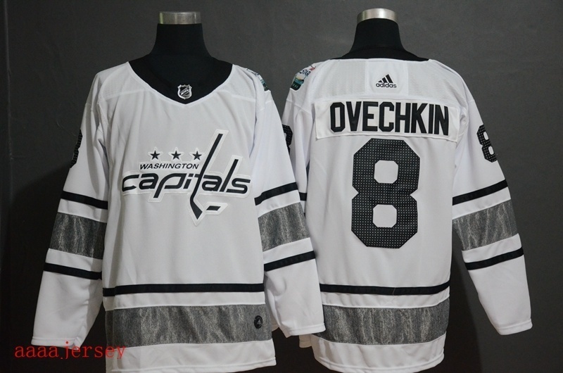 2019 Washington Capitals all star icehockey jersey M-3XL 华盛顿首都队全明星冰球服