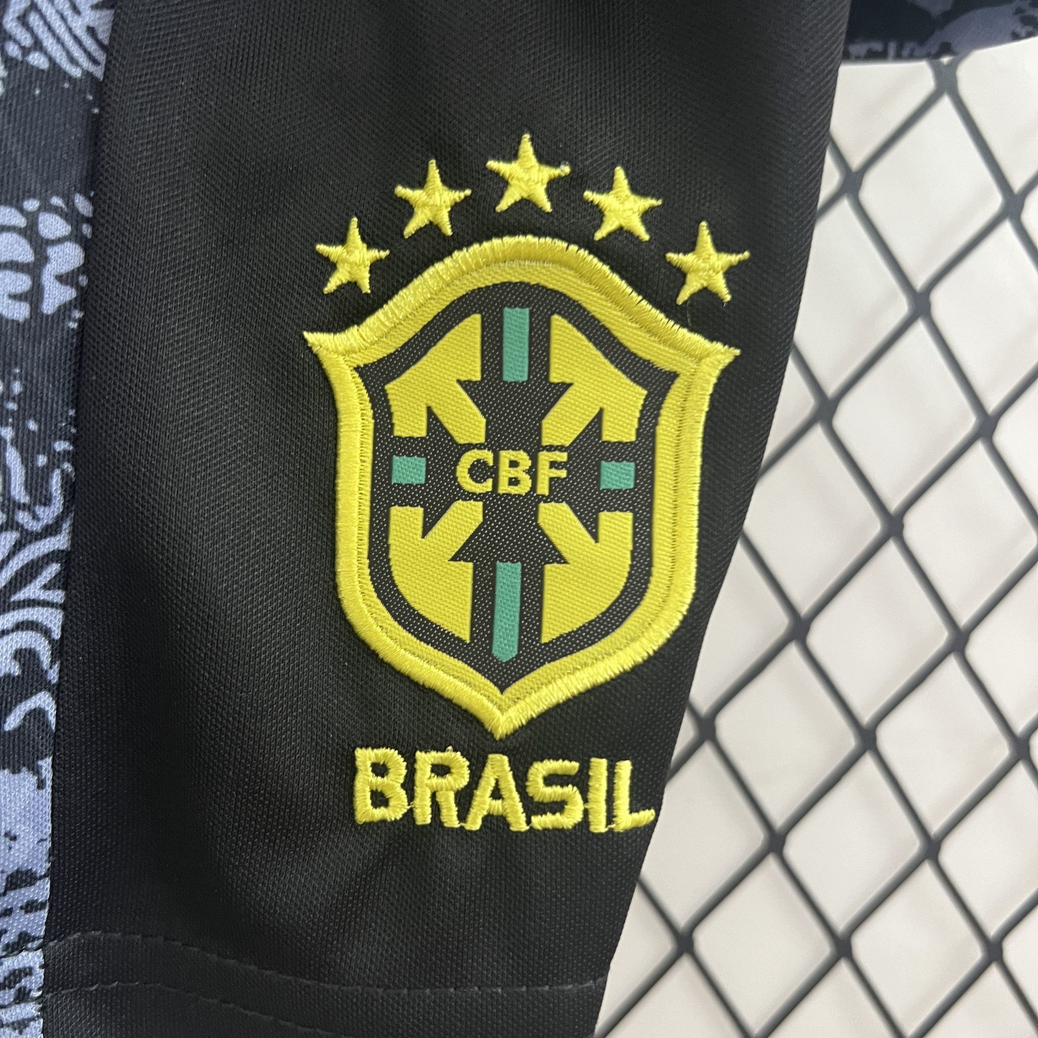 24-25 Brazil Gray Jesus Special Kid Kits Youth Apparels AAAAJersey Supplier Yupoo 4