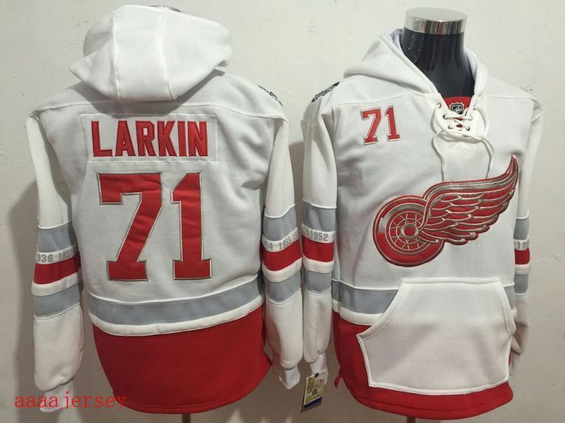 Detroit Red Wings hoodie ice hockey jersey M-3XL 底特律红翼队帽衫冰球服