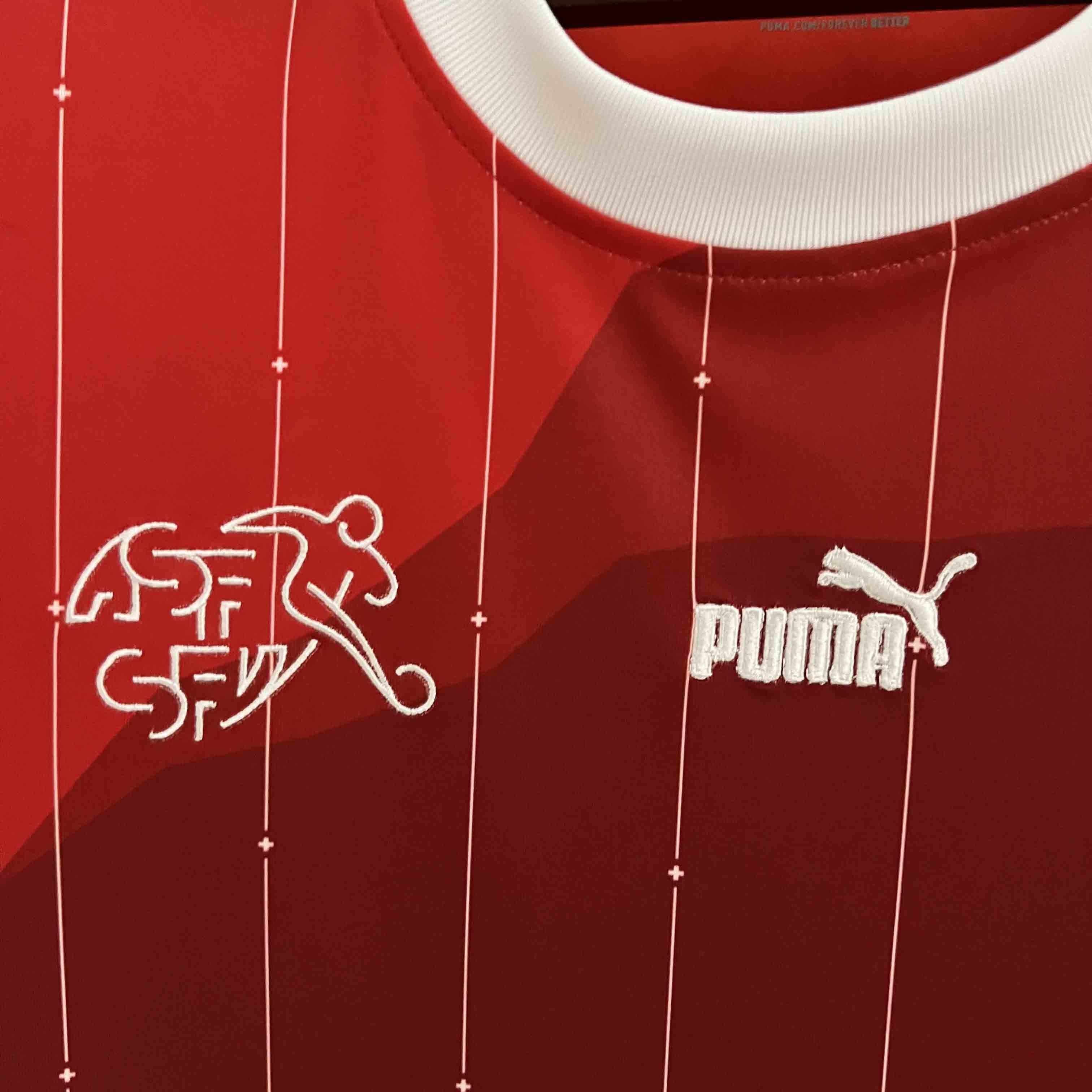 2023 Switzerland Home S-4XL Cheap Soccer Jerseys 2
