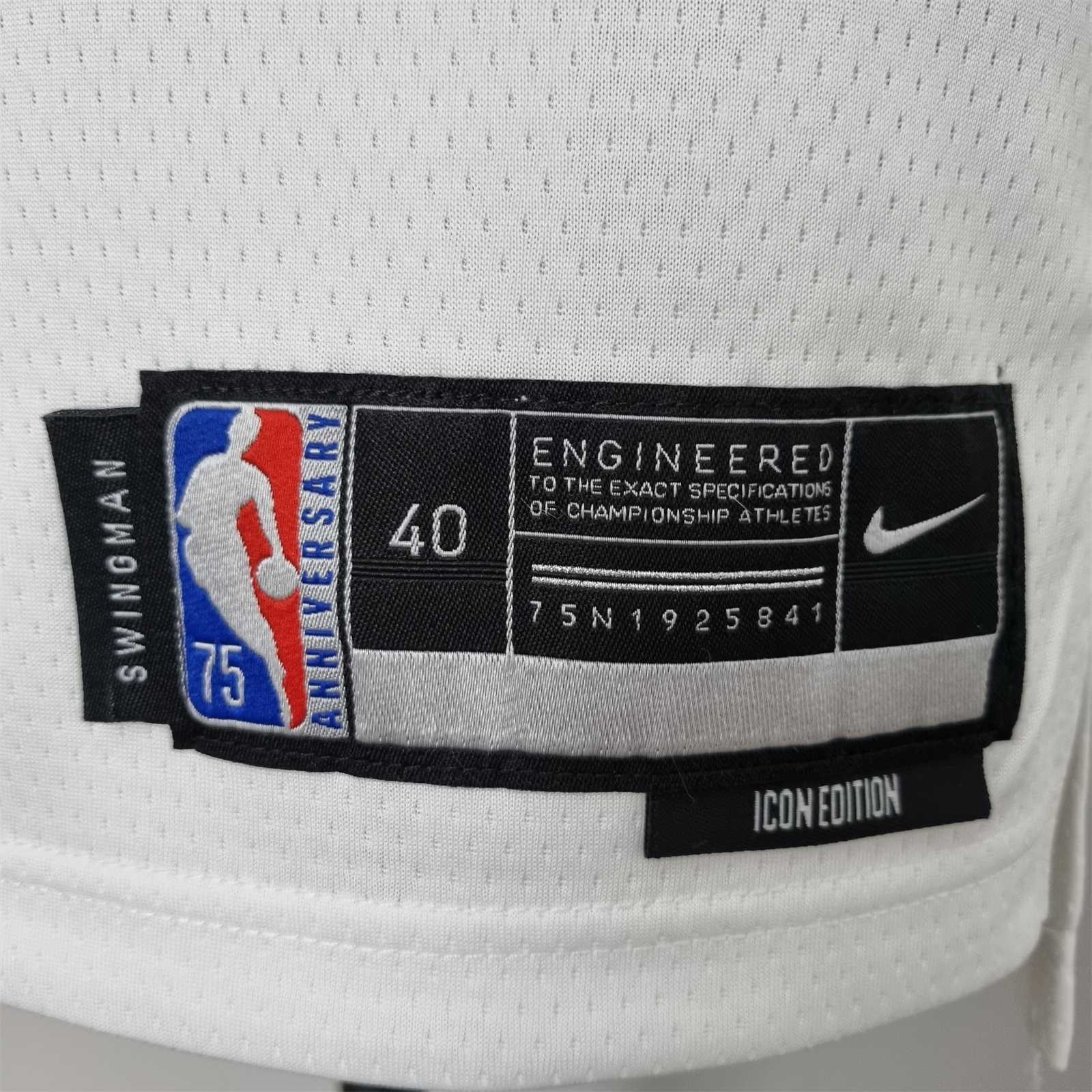 75th Anniversary Minnesota Timberwolves Wiggins #22 Royal White NBA Jersey 8