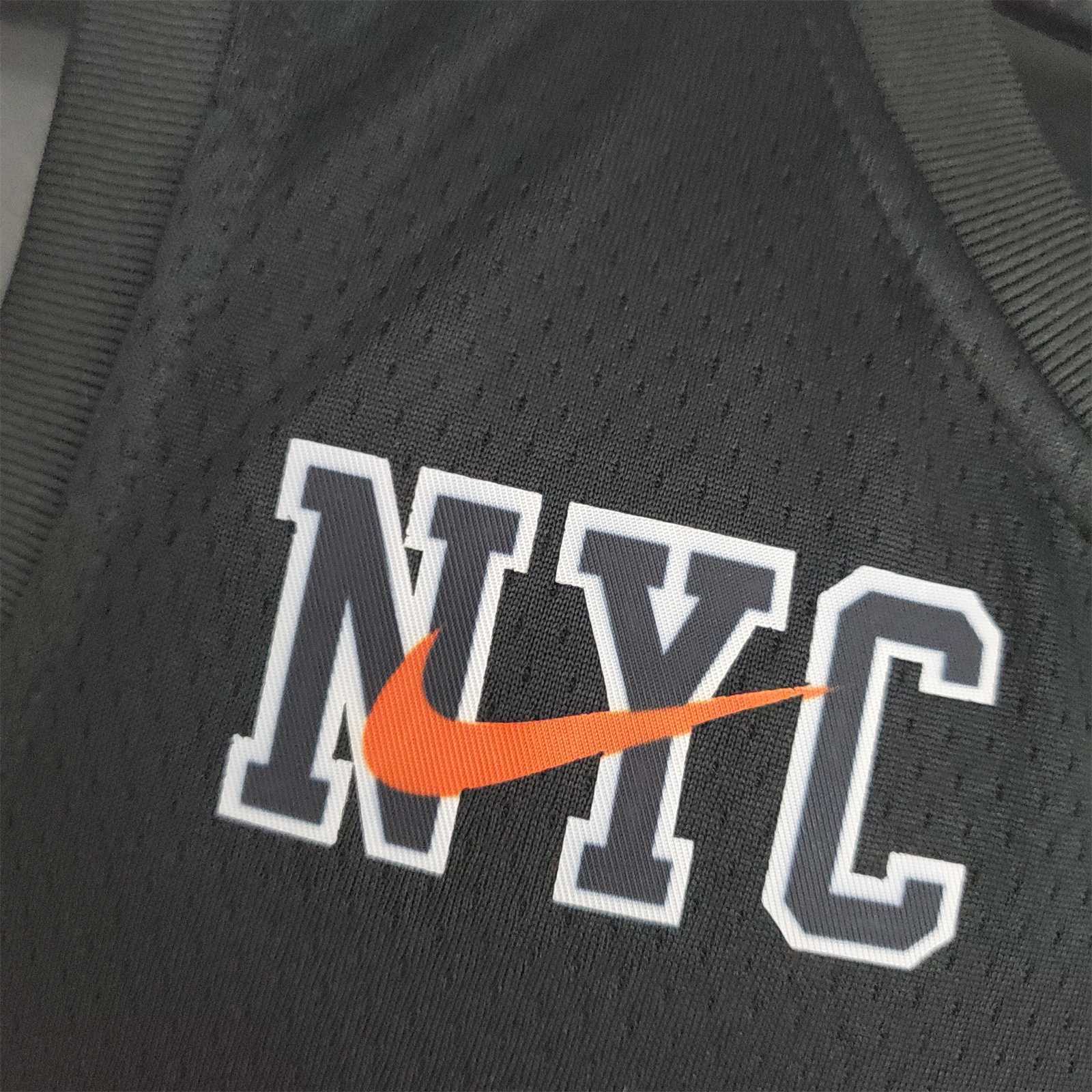 2021 RANDLE#30 Knicks City Edition Black 6