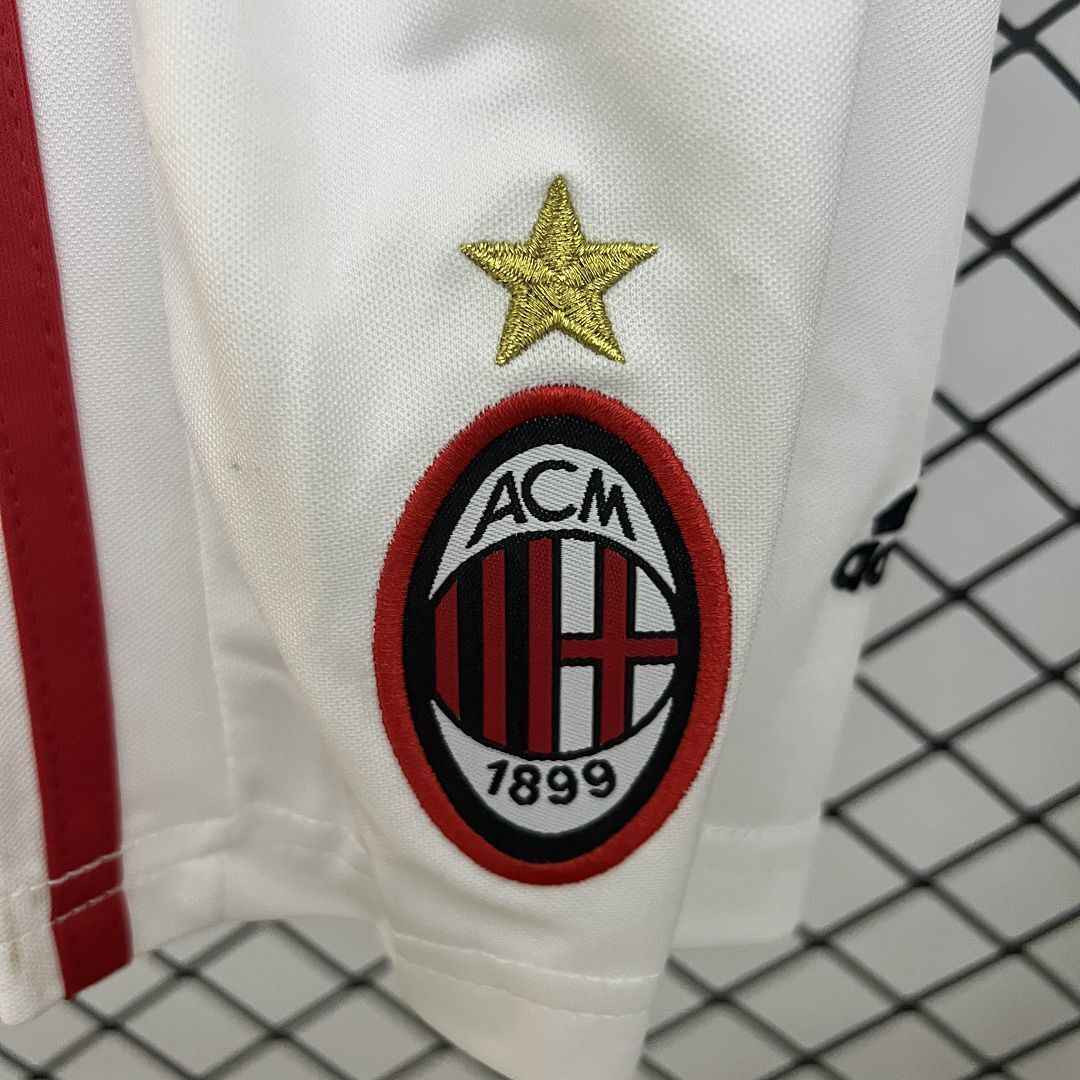 98-99 AC Milan Home Retro Kid Kits Youth Apparels Sport AAAAJersey Yupoo 6