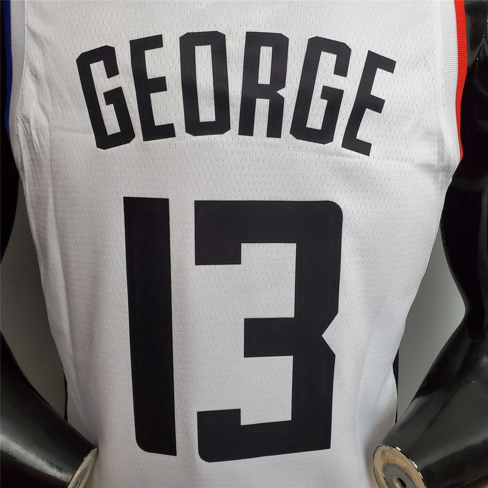 George #13 Los Clippers white 5