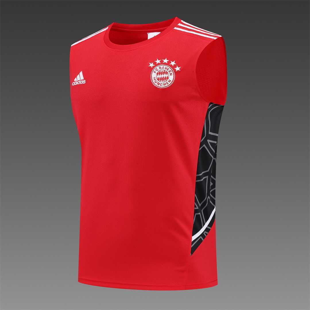 22-23 Bayern vest training suit kit red 18