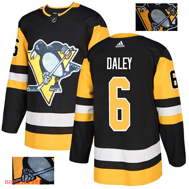 2018 Pittsburgh Penguins ice hockey jersey M-3XL 匹兹堡企鹅队时尚亮片款冰球服 21