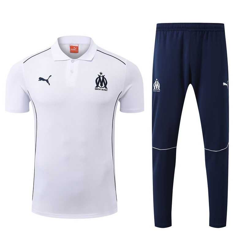 25-26 Marseille Whitr Training POLO Kit Soccer AAAAJersey Yupoo S-2XL