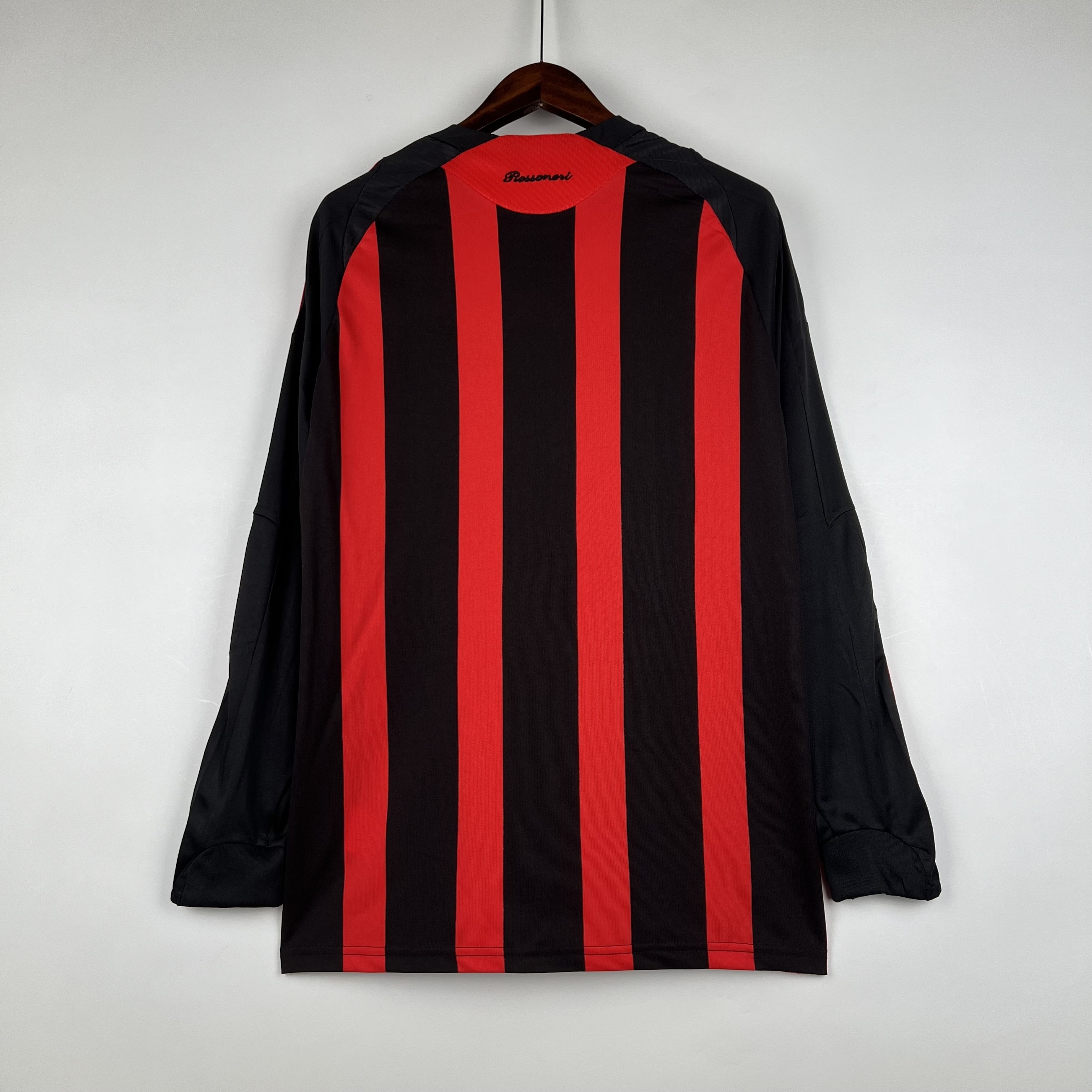 08-09 Retro long sleeve AC Milan Home S-XXL 4